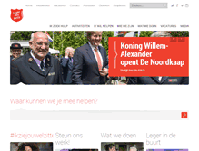 Tablet Screenshot of legerdesheils.nl
